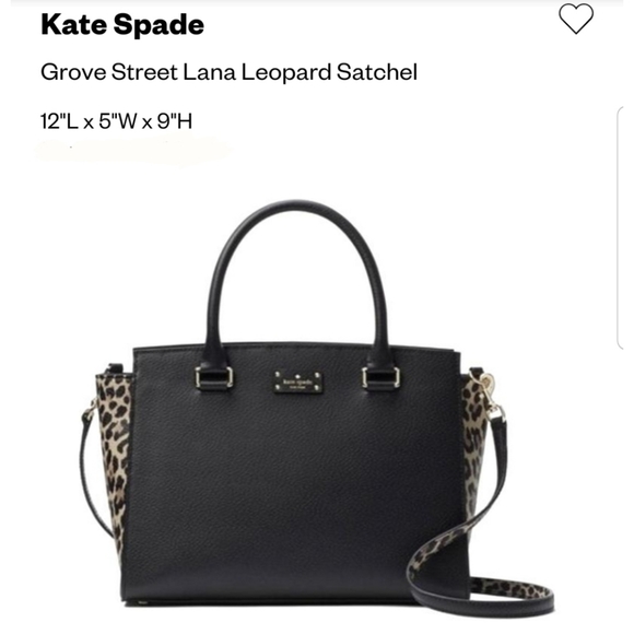 NWOT Authentic Kate Spade Grove St Lana Leopard - Picture 2 of 13